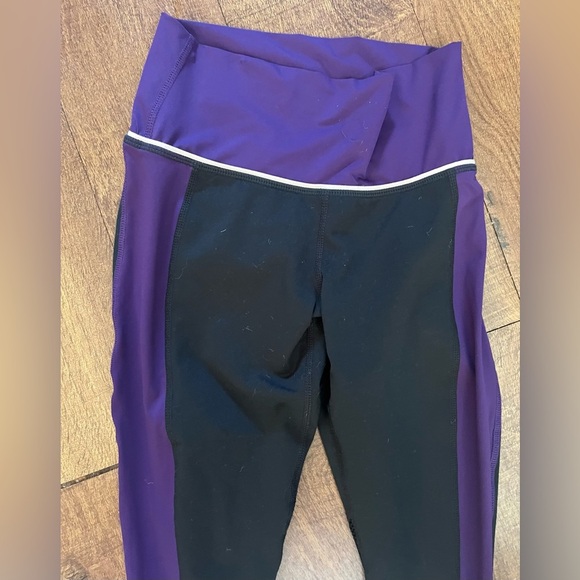 fabletics Demi Lovato 2 two piece activewear outfit- crop top leggings NWT NEW - Picture 6 of 12